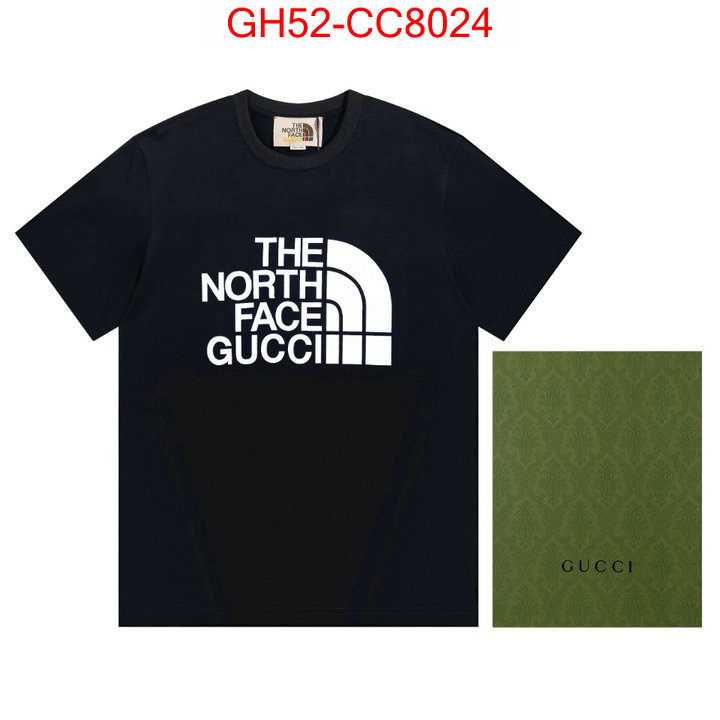 Clothing-Gucci what ID: CC8024 $: 52USD