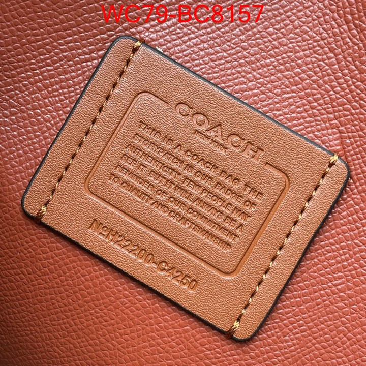 Coach Bags(4A)-Crossbody- buy 1:1 ID: BC8157 $: 79USD,