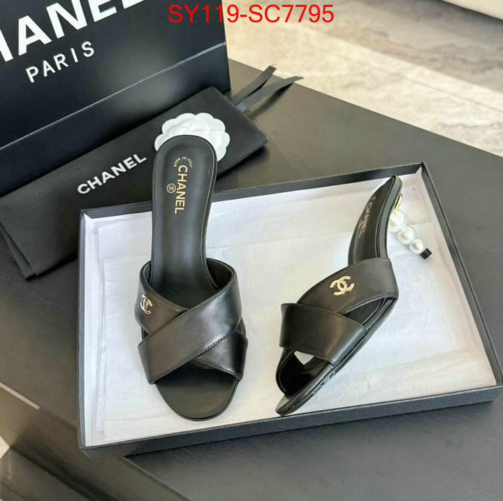 Women Shoes-Chanel for sale cheap now ID: SC7795 $: 119USD