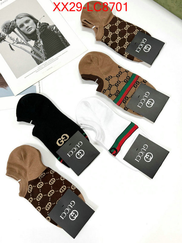 Sock-Gucci first copy ID: LC8701 $: 29USD