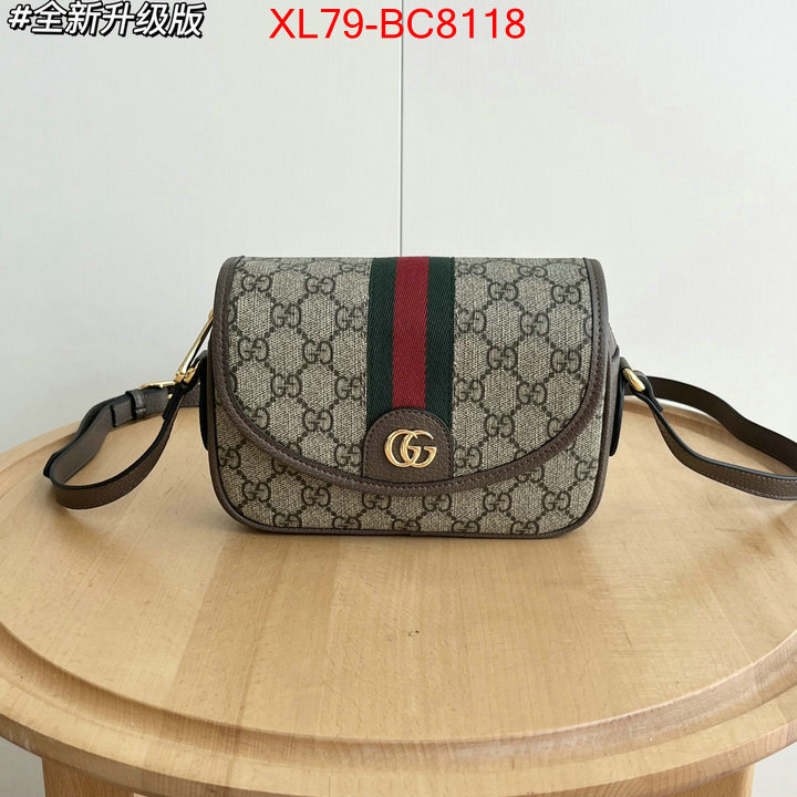 Gucci Bags(4A)-Crossbody- top brands like ID: BC8118 $: 79USD,