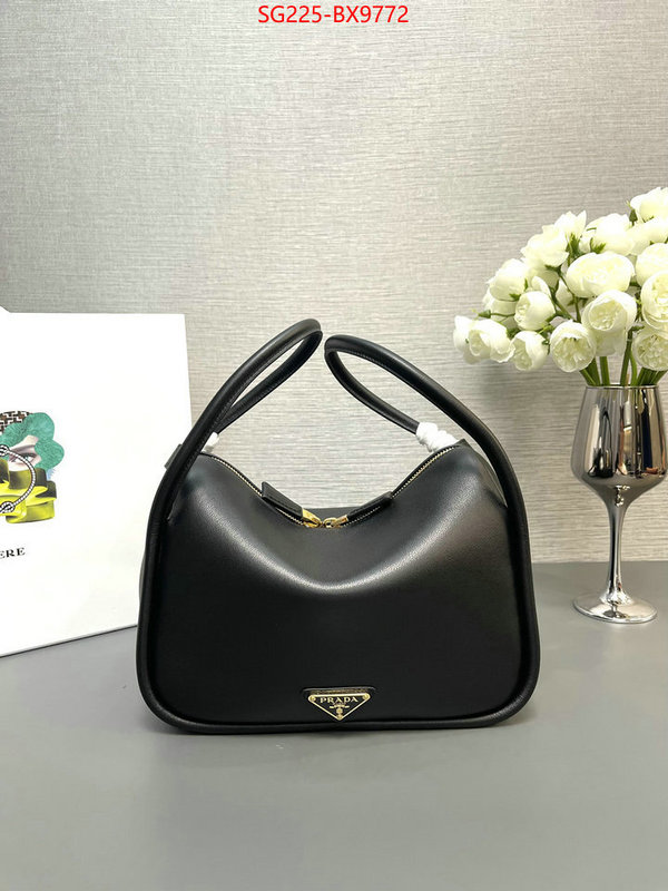 Prada Bags(TOP)-Crossbody- designer fashion replica ID: BX9772 $: 225USD,