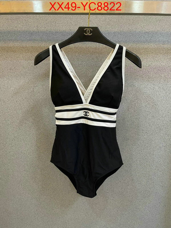 Swimsuit-Chanel from china 2024 ID: YC8822 $: 49USD