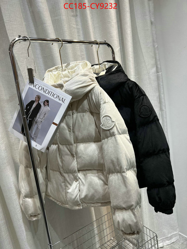 Down jacket Women-Moncler high quality perfect ID: CY9232 $: 185USD