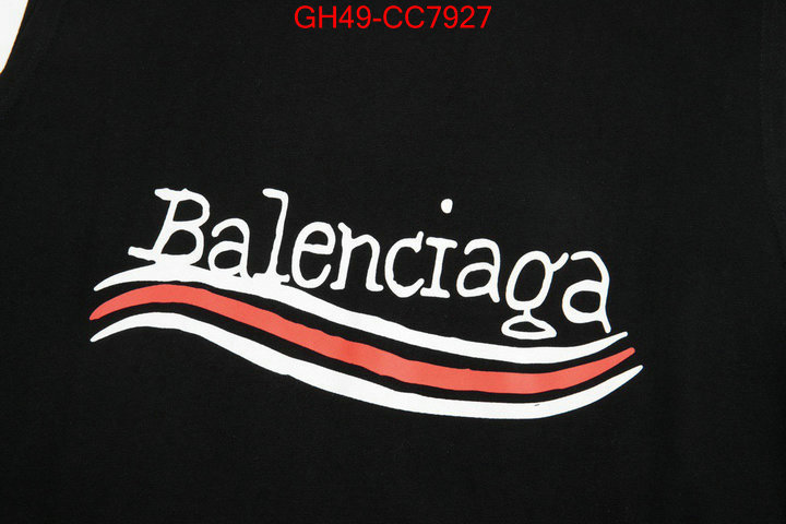 Clothing-Balenciaga cheap ID: CC7927 $: 49USD