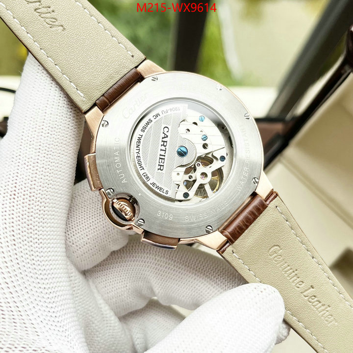 Watch(TOP)-Cartier supplier in china ID: WX9614 $: 215USD