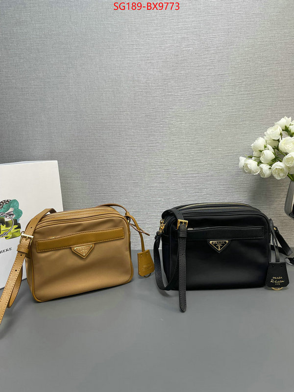 Prada Bags(TOP)-Crossbody- buying replica ID: BX9773 $: 189USD,