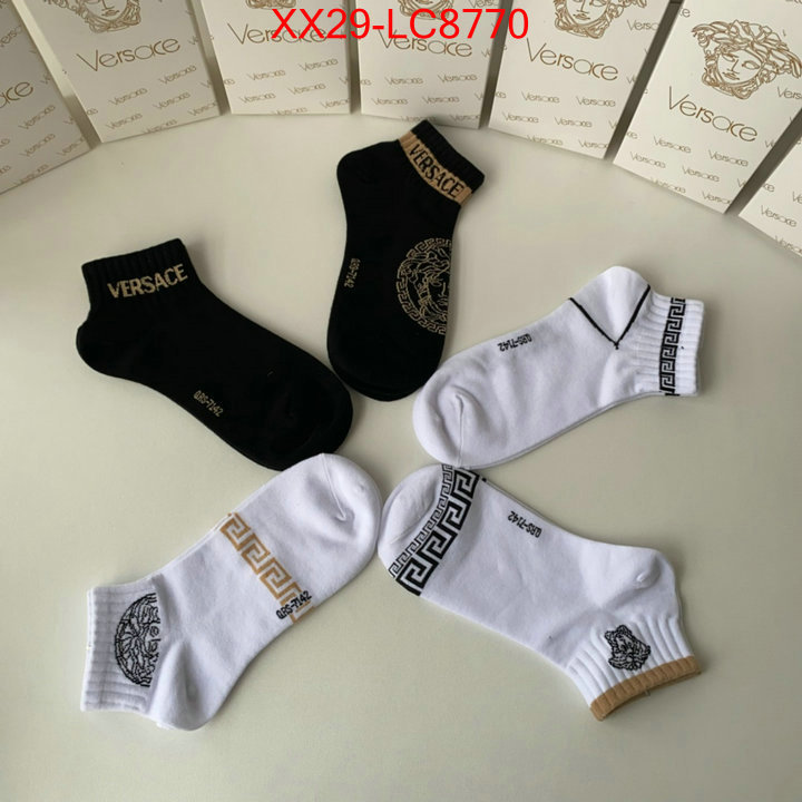 Sock-Versace luxury shop ID: LC8770 $: 29USD