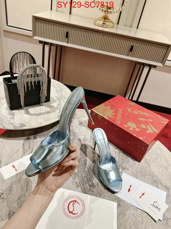 Women Shoes-Christian Louboutin buy cheap replica ID: SC7819 $: 129USD