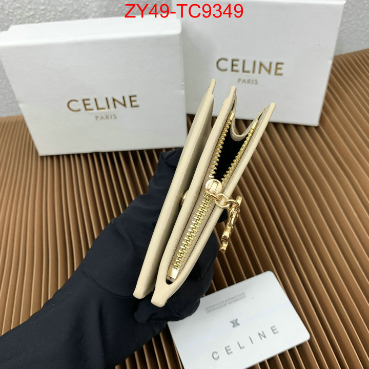 CELINE Bags(4A)-Wallet best replica new style ID: TC9349 $: 49USD,