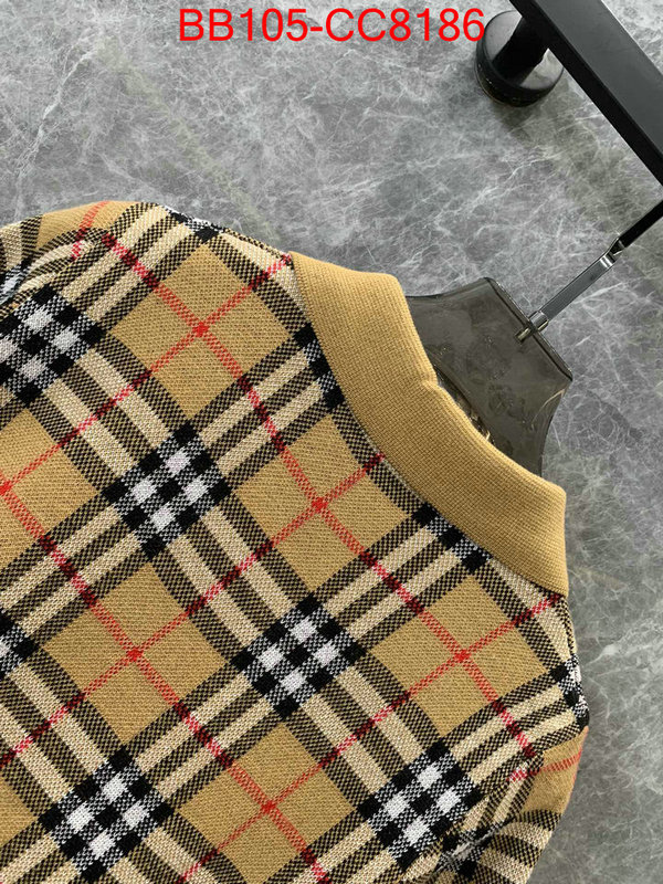 Clothing-Burberry buy first copy replica ID: CC8186 $: 105USD