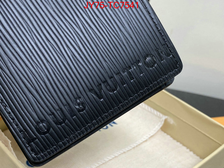 LV Bags(TOP)-Wallet where to find the best replicas ID: TC7541 $: 75USD,