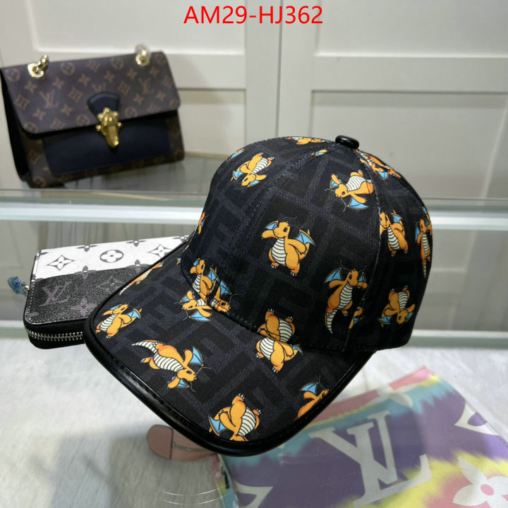 Cap(Hat)-Fendi best quality fake ID: HJ362 $: 29USD