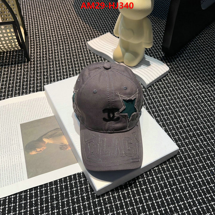 Cap (Hat)-Chanel luxury fake ID: HJ340 $: 29USD