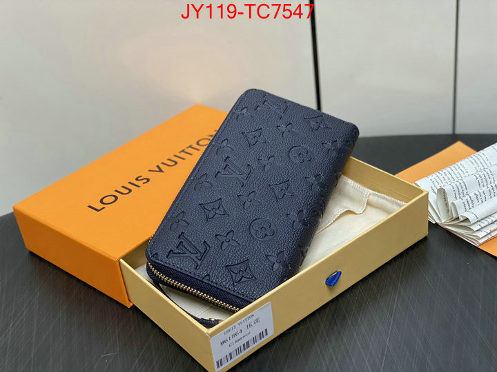 LV Bags(TOP)-Wallet wholesale replica ID: TC7547 $: 119USD,