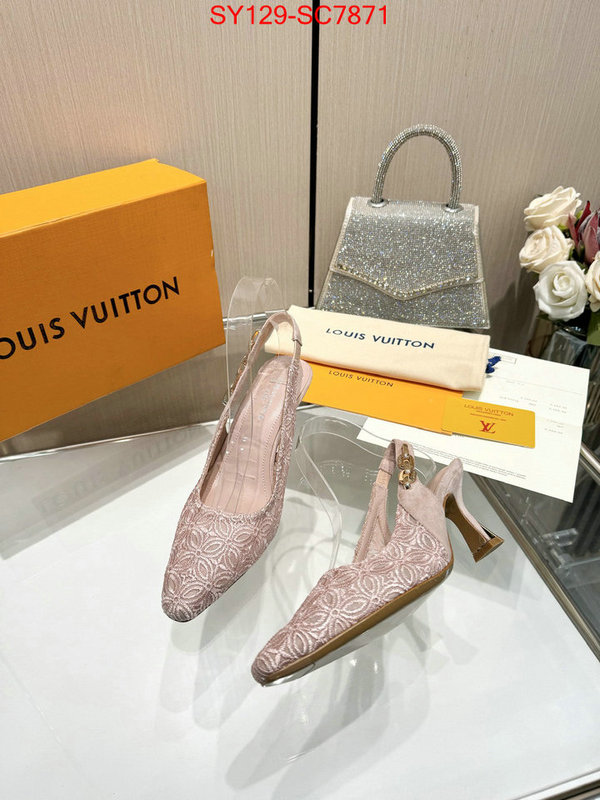 Women Shoes-LV the best quality replica ID: SC7871 $: 129USD