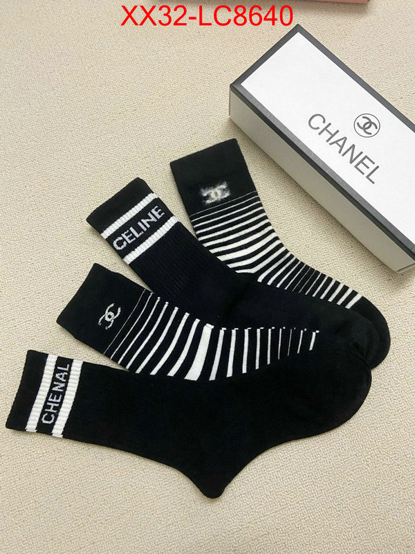 Sock-Chanel replica for cheap ID: LC8640 $: 32USD