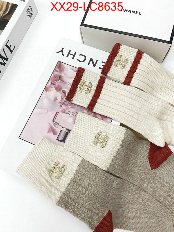 Sock-Chanel found replica ID: LC8635 $: 29USD