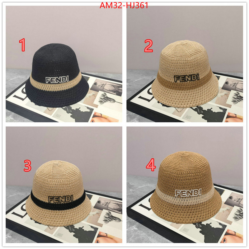 Cap(Hat)-Fendi knockoff highest quality ID: HJ361 $: 32USD