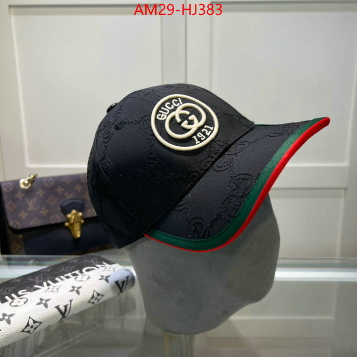 Cap(Hat)-Gucci where can i find ID: HJ383 $: 29USD