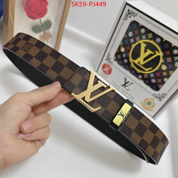 Belts-LV best replica new style ID: PJ449 $: 59USD