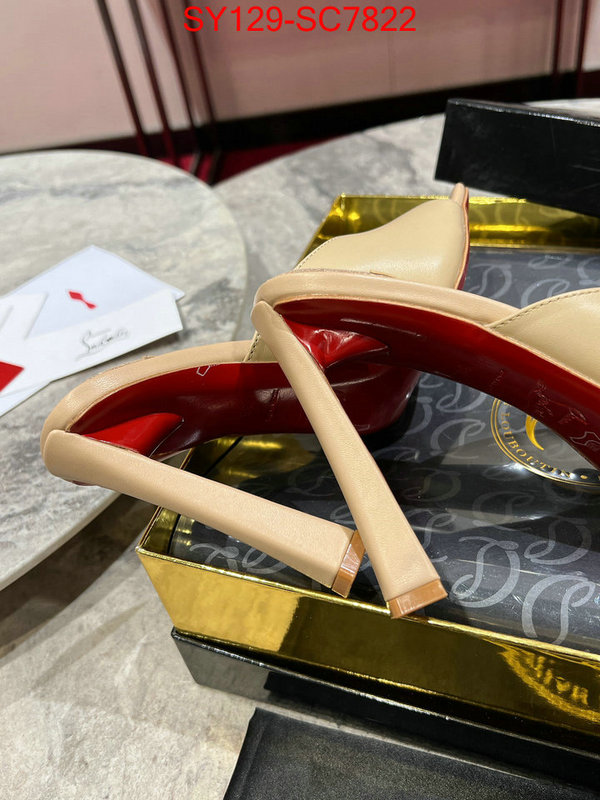 Women Shoes-Christian Louboutin are you looking for ID: SC7822 $: 129USD