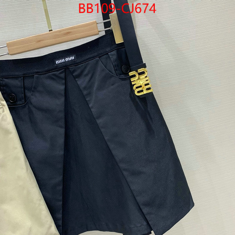 Clothing-MIU MIU what is a 1:1 replica ID: CJ674 $: 109USD