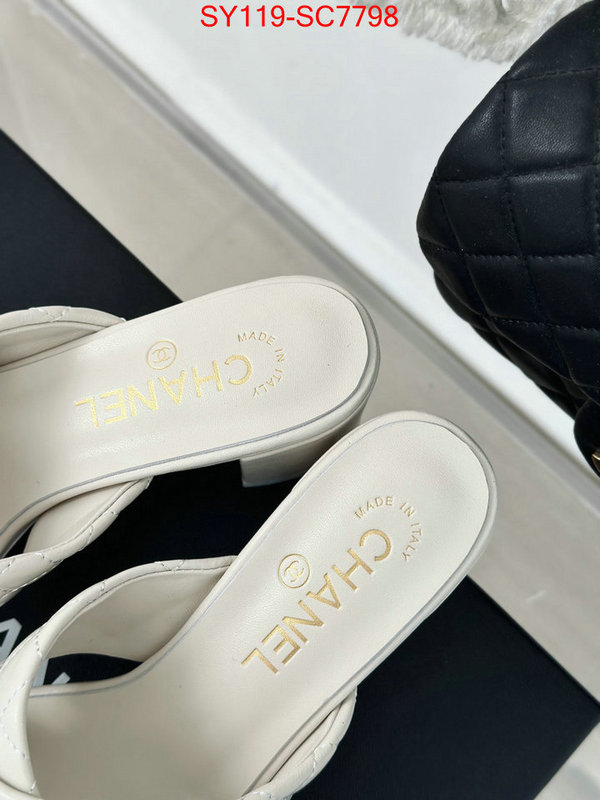 Women Shoes-Chanel quality replica ID: SC7798 $: 119USD