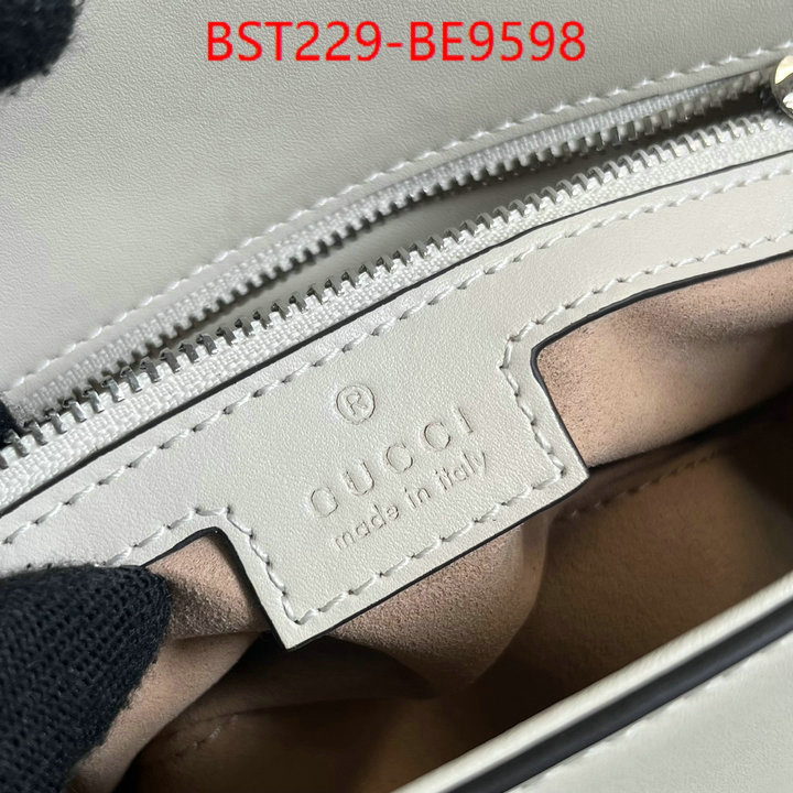 Gucci Bags(TOP)-Crossbody- buy top high quality replica ID: BE9598 $: 229USD,