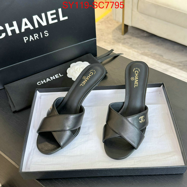 Women Shoes-Chanel for sale cheap now ID: SC7795 $: 119USD