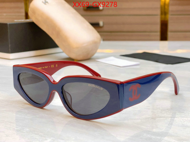 Glasses-Chanel 2024 luxury replicas ID: GX9278 $: 69USD