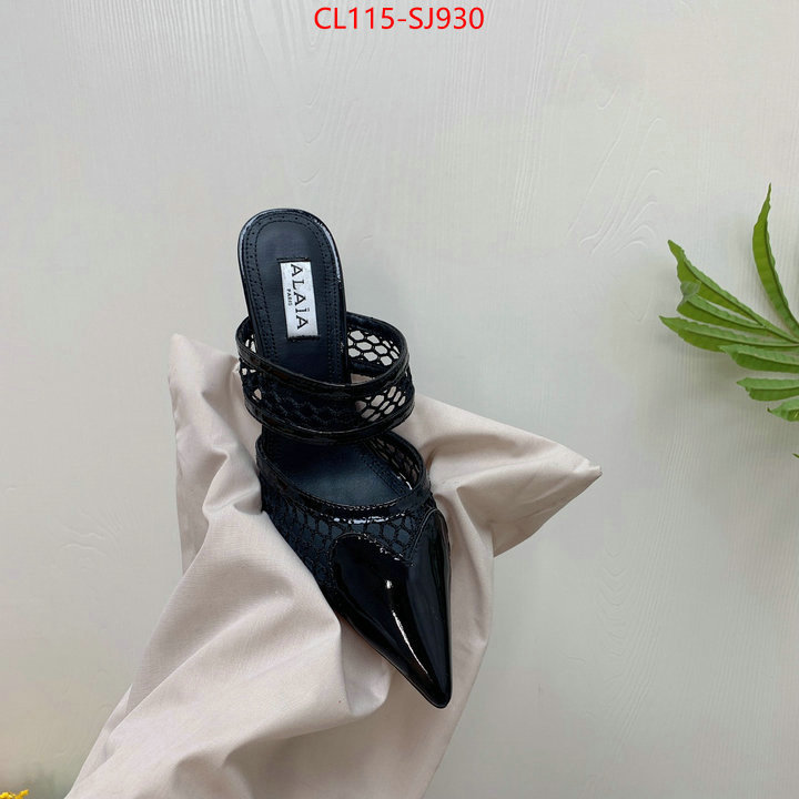 Women Shoes-ALAIA high quality happy copy ID: SJ930 $: 115USD