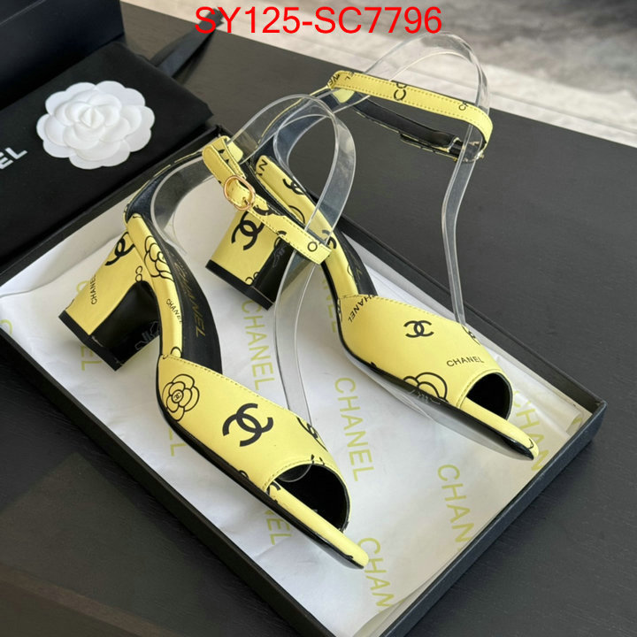 Women Shoes-Chanel wholesale replica shop ID: SC7796 $: 125USD