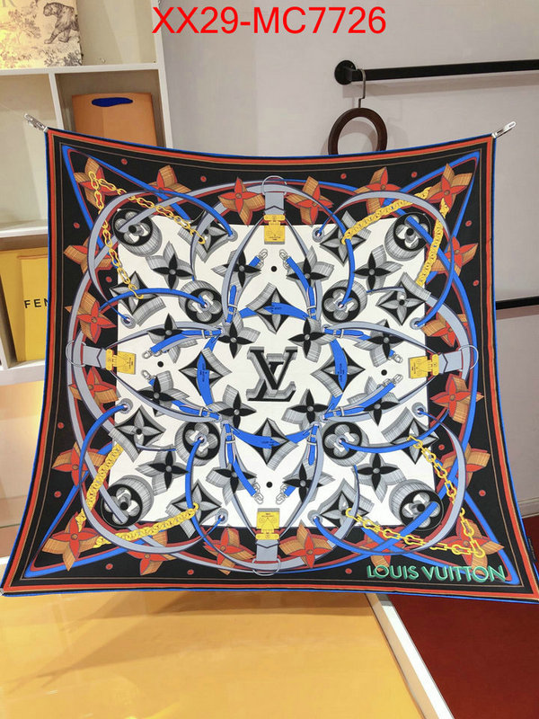 Scarf-LV 2024 replica wholesale cheap sales online ID: MC7726 $: 29USD