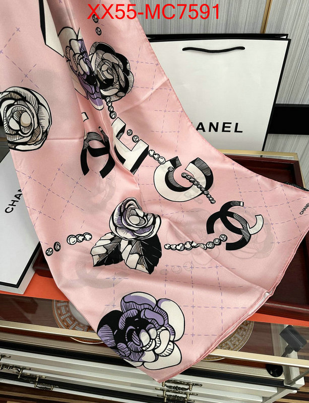 Scarf-Chanel best quality designer ID: MC7591 $: 55USD