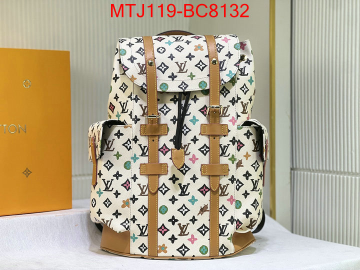 LV Bags(4A)-Backpack- highest quality replica ID: BC8132 $: 119USD,