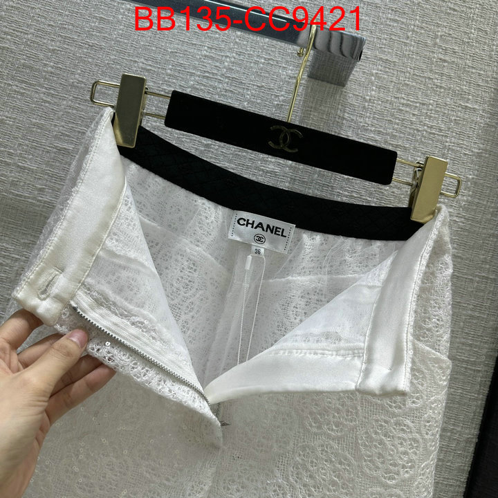 Clothing-Chanel replicas buy special ID: CC9421 $: 135USD