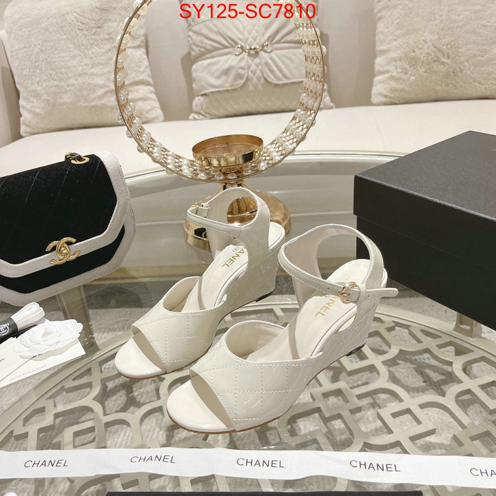 Women Shoes-Chanel sell online ID: SC7810 $: 125USD