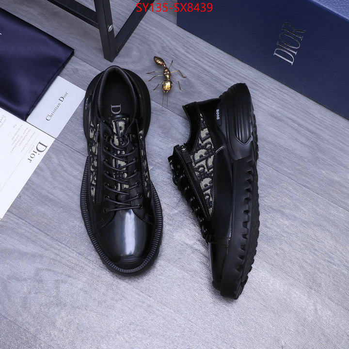 Men shoes-Dior designer replica ID: SX8439 $: 135USD