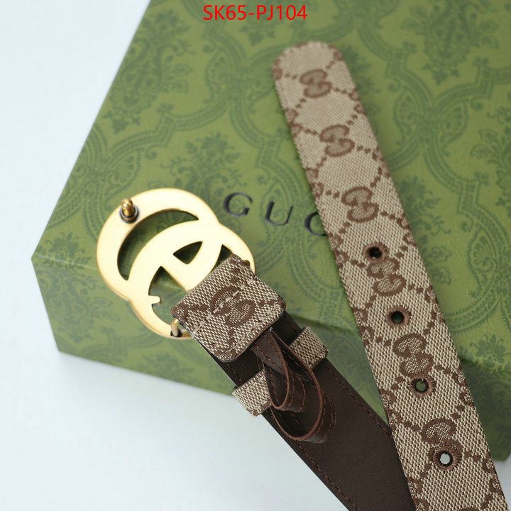 Belts-Gucci fake designer ID: PJ104 $: 65USD