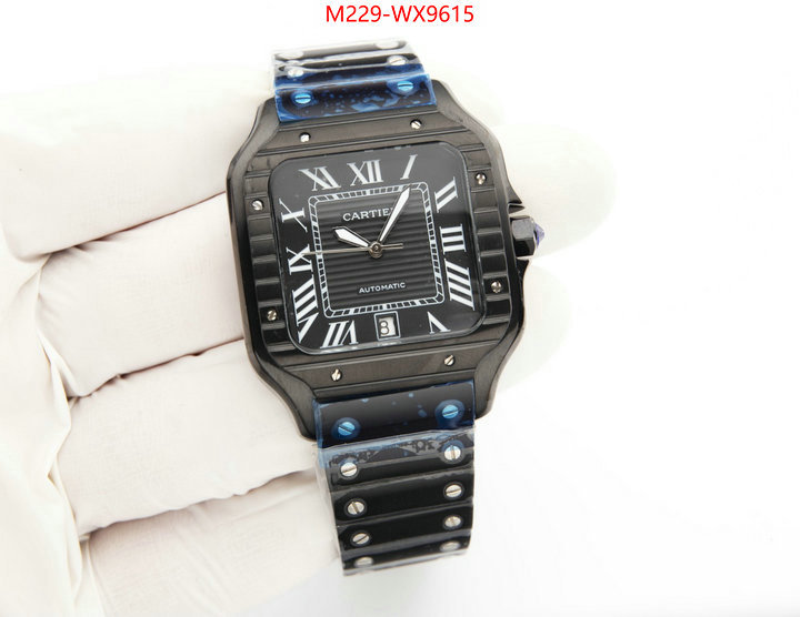 Watch(TOP)-Cartier buy 1:1 ID: WX9615 $: 229USD