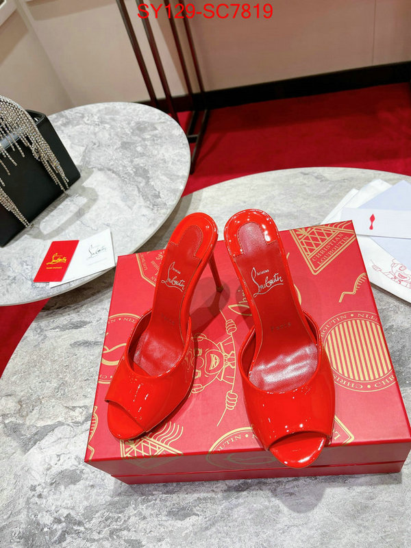 Women Shoes-Christian Louboutin buy cheap replica ID: SC7819 $: 129USD