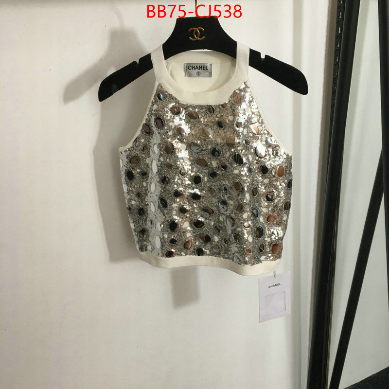 Clothing-Chanel buy 2024 replica ID: CJ538 $: 75USD