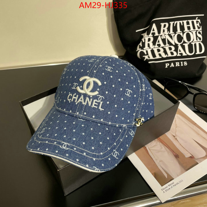 Cap (Hat)-Chanel fake aaaaa ID: HJ335 $: 29USD