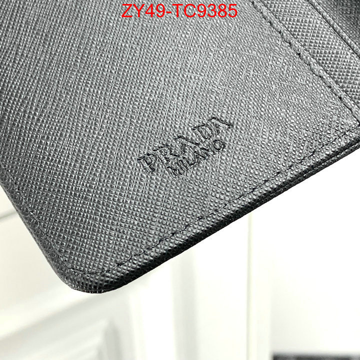 Prada Bags(4A)-Wallet top 1:1 replica ID: TC9385 $: 49USD,