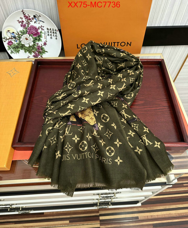 Scarf-LV 2024 aaaaa replica 1st copy ID: MC7736 $: 75USD