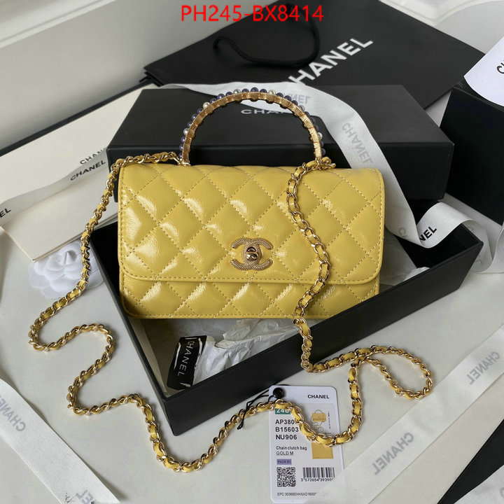 Chanel Bags(TOP)-Crossbody- 2024 replica ID: BX8414 $: 245USD,