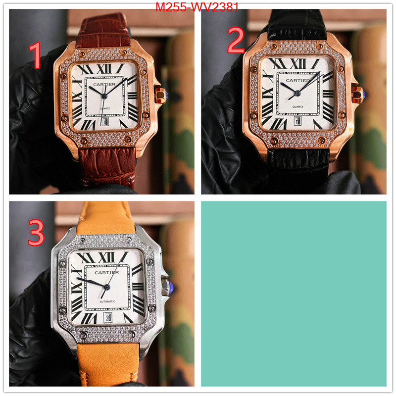 Watch(TOP)-Cartier what's the best place to buy replica ID: WV2381 $: 255USD