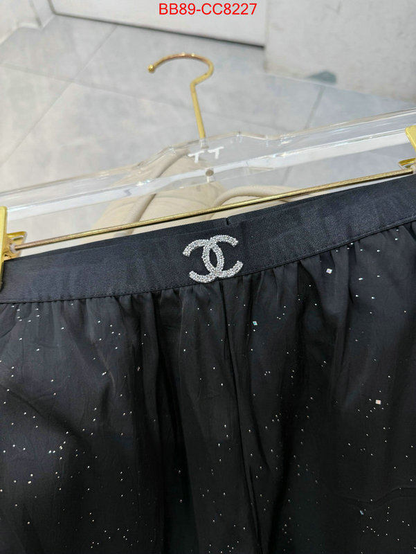 Clothing-Chanel copy aaaaa ID: CC8227 $: 89USD