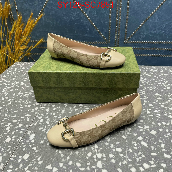 Women Shoes-Gucci replica aaaaa designer ID: SC7851 $: 125USD